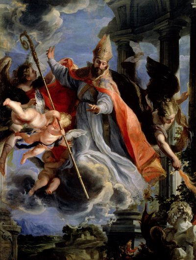 The Triumph of St. Augustine by Claudio Coello